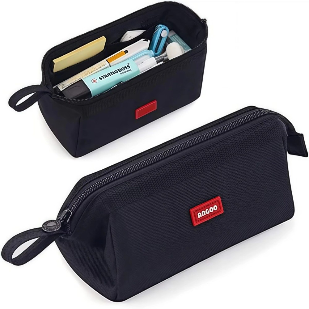 Aesthetic Large Pencil Case Pouch - Estojo de Lápis em Tecido Oxford,