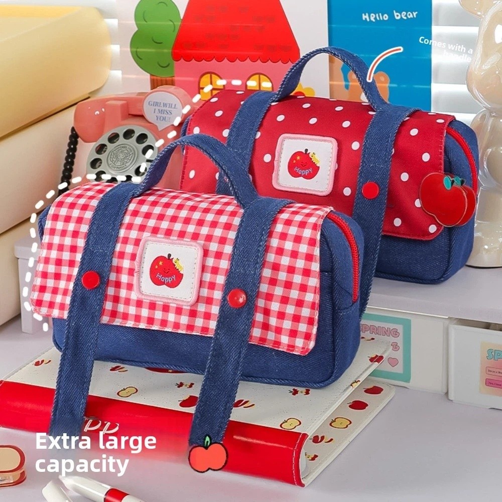 Estojo de Lápis Estilo Coreano - Aesthetic Large Pencil Case Pouch avaliação e preço