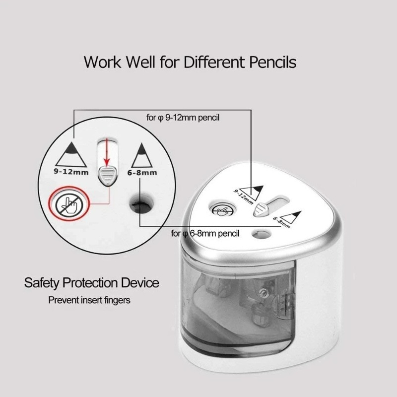 Afiador de Lápis Elétrico de D - Electric Pencil Sharpener Usb avaliação e preço