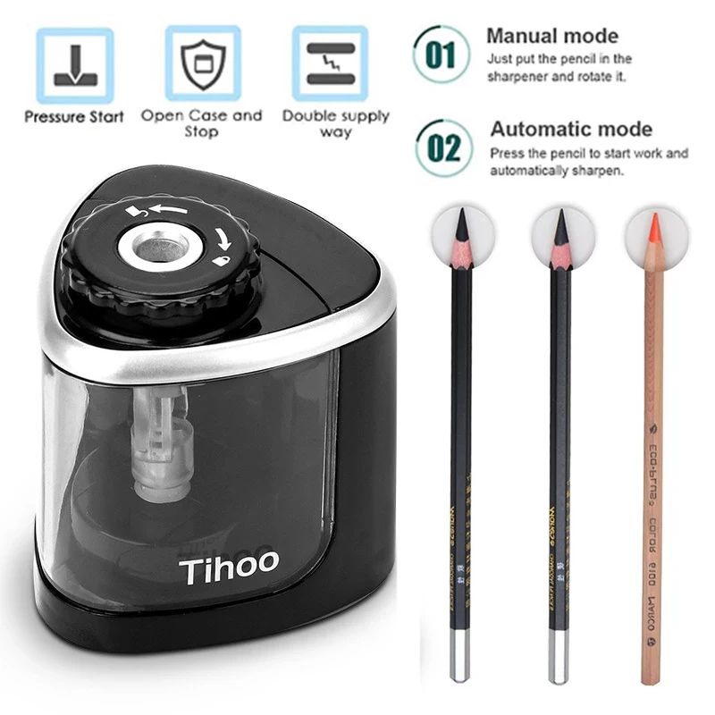 Apontador de lápis elétrico, a - Electric Pencil Sharpener Usb avaliação e preço