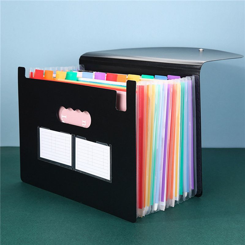 Pasta de Arquivo Expansível Su - Expandable Accordion File Folder 13 Pockets avaliação e preço