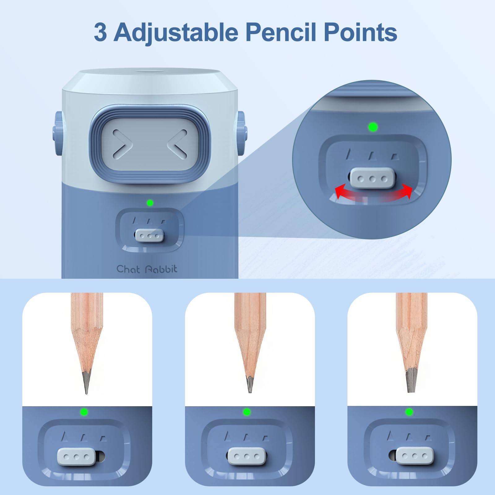 Afiador de Lápis Elétrico Tota - Electric Pencil Sharpener Usb avaliação e preço
