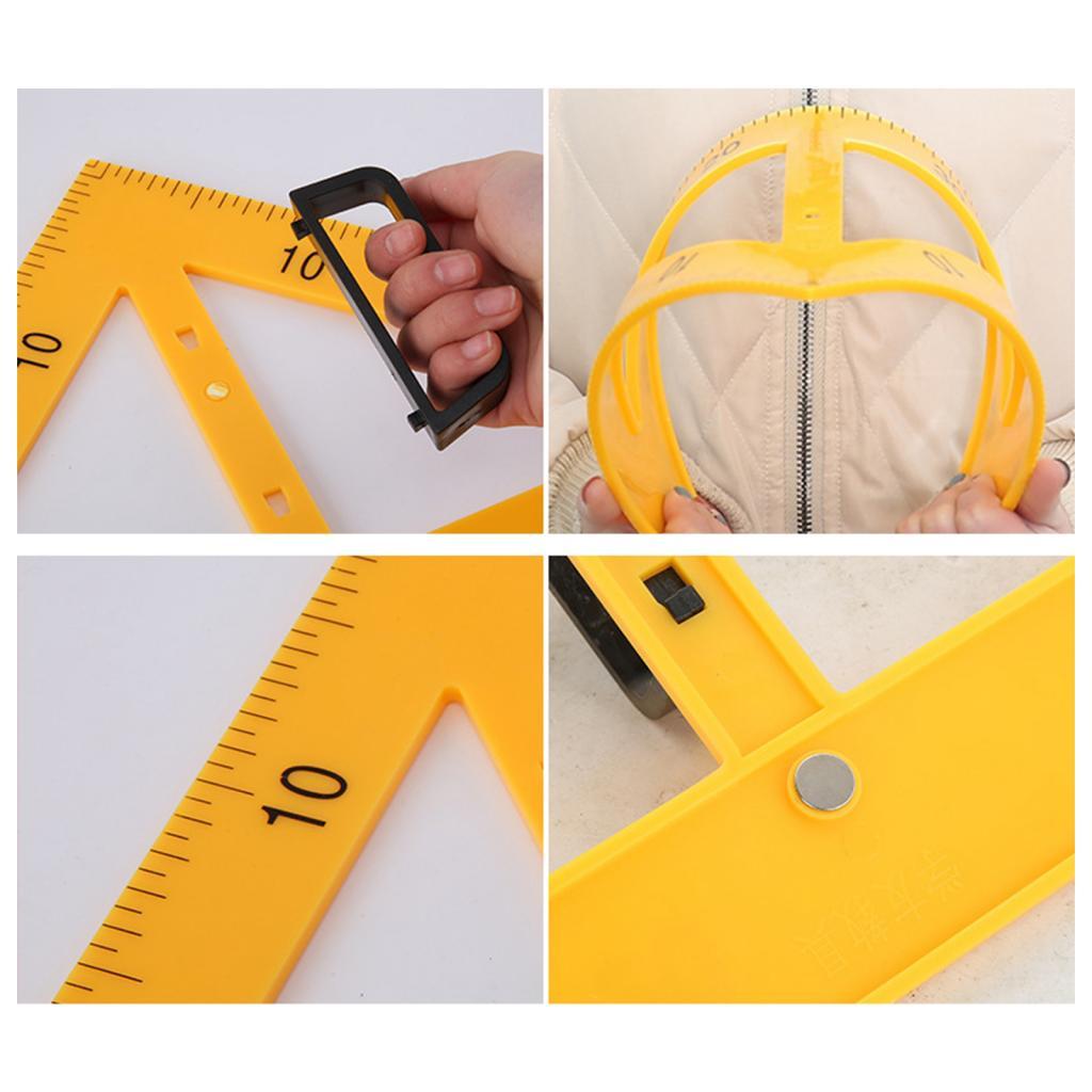 Conjunto de Réguas de Geometri - Math Geometry Set With Compass avaliação e preço