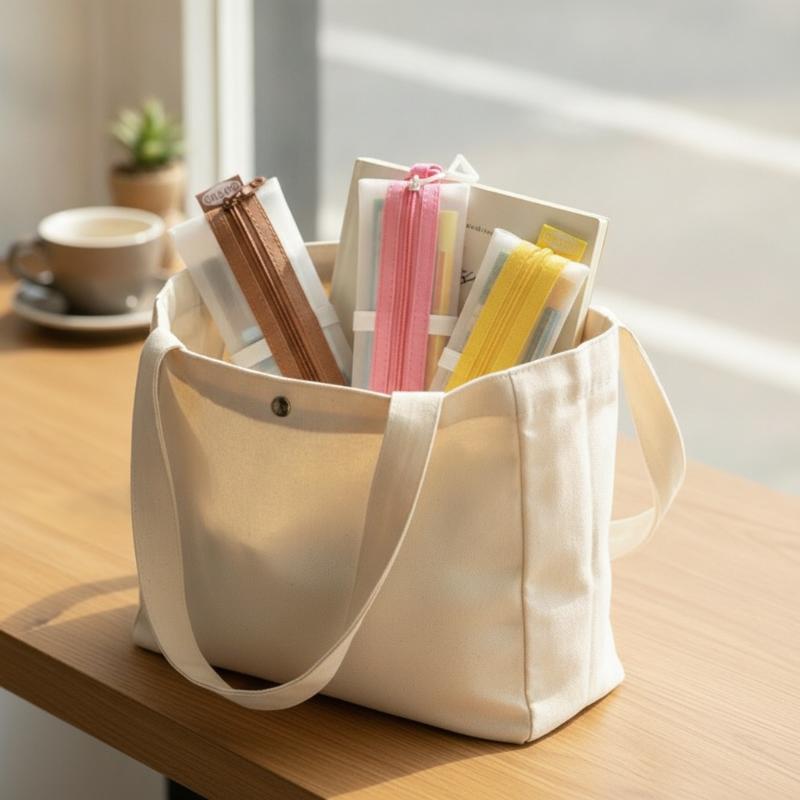 Estojo Transparente de Malha c - Clear Mesh Pencil Pouch For Exam avaliação e preço